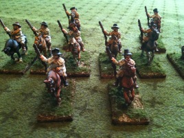 Kentucky rifles are the backbone of Burr's frontier army